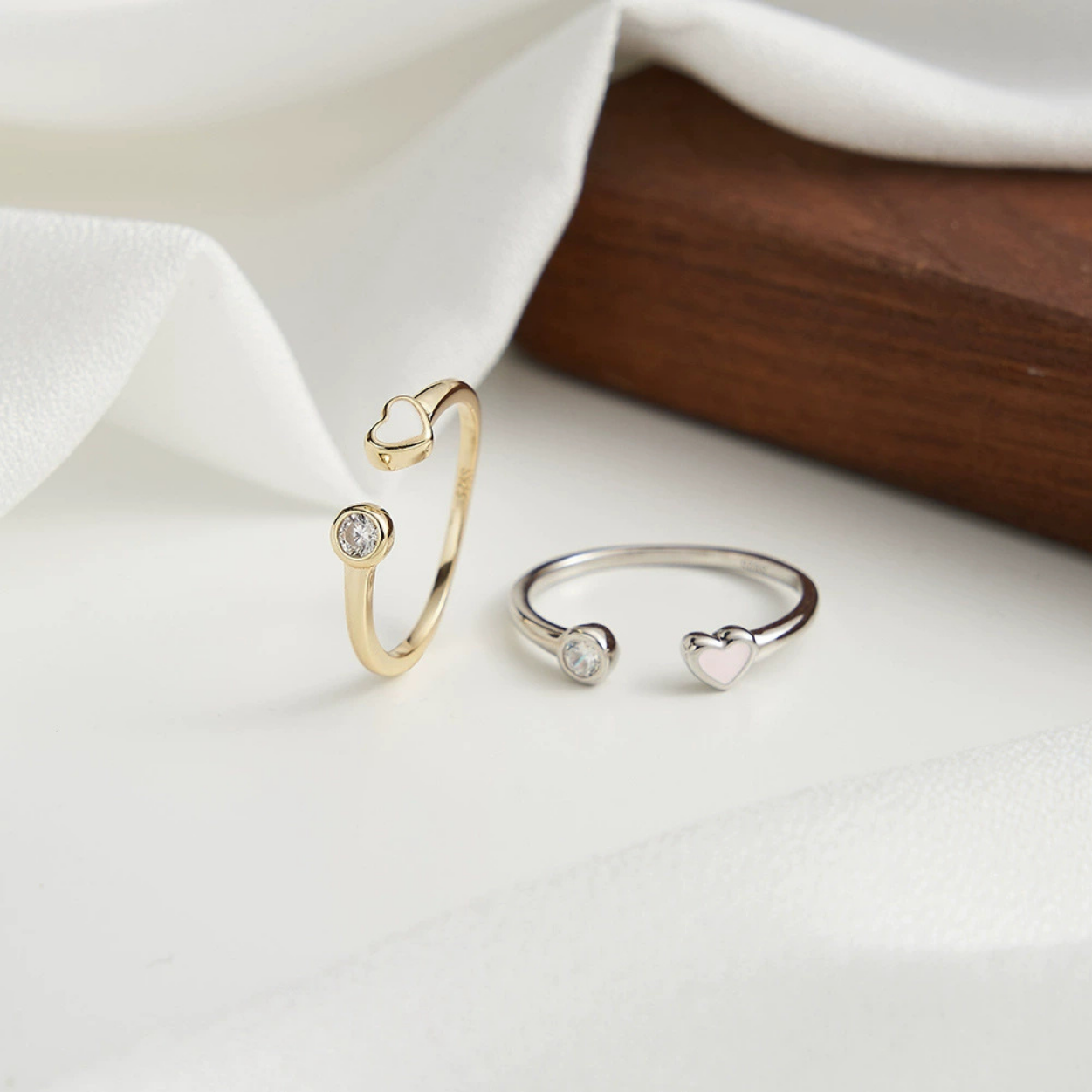 Golden Glow Minimal Adjustable Ring