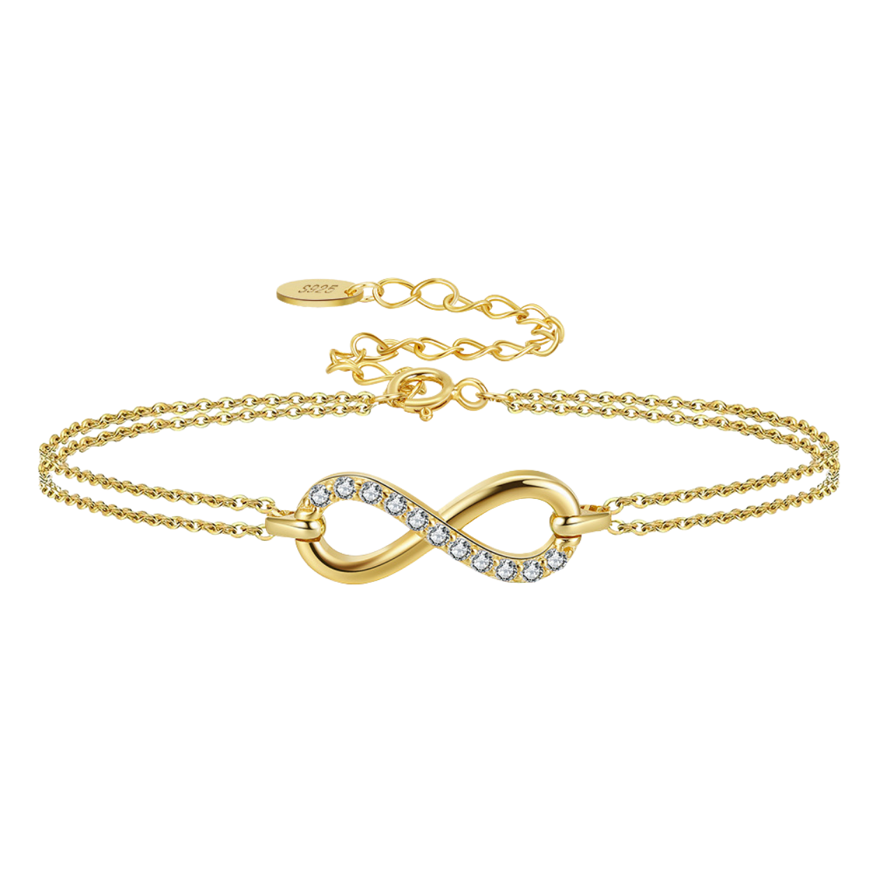 Elegance Knot Silver Bracelet