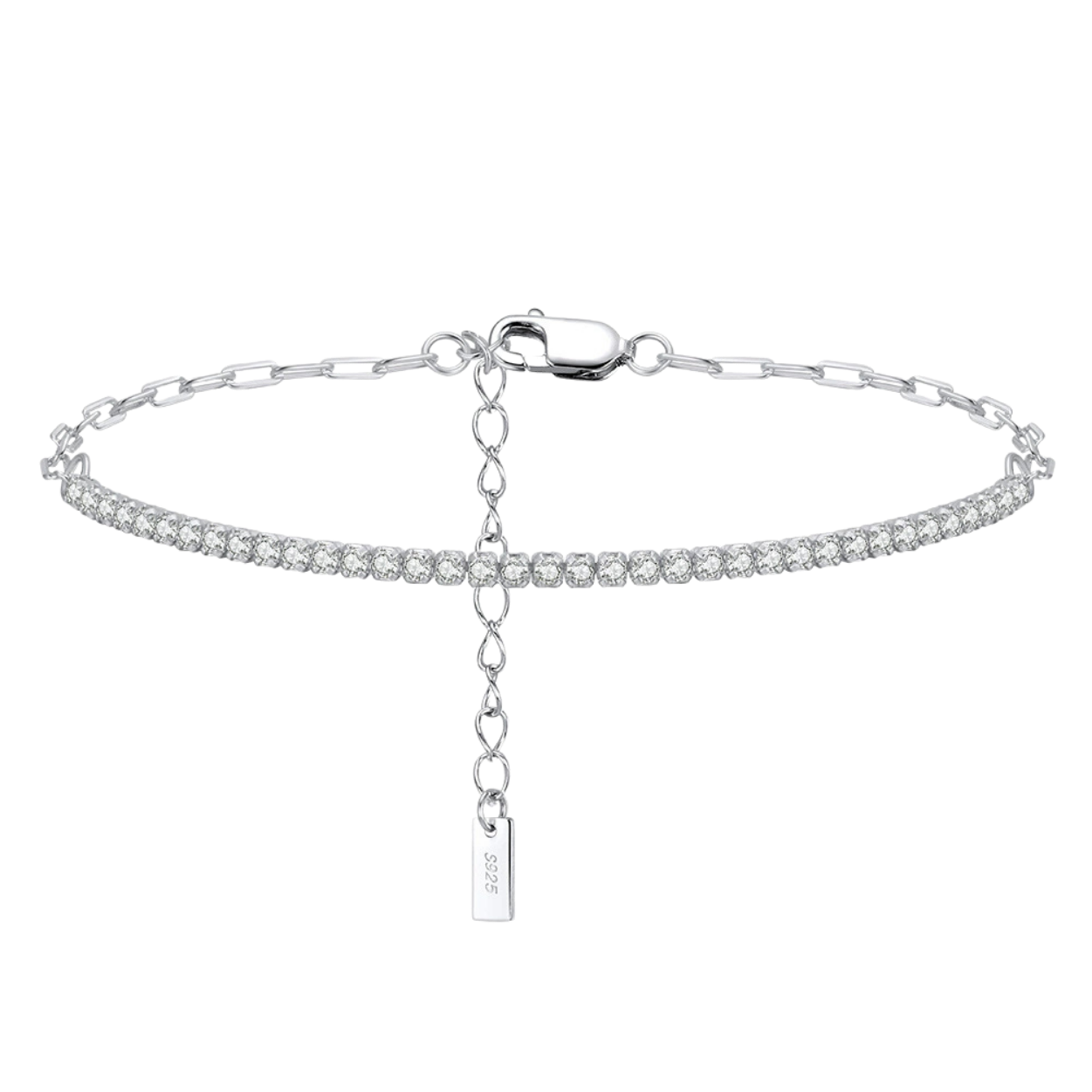 Aurora 14K Gold-Plated Silver Tennis Bracelet
