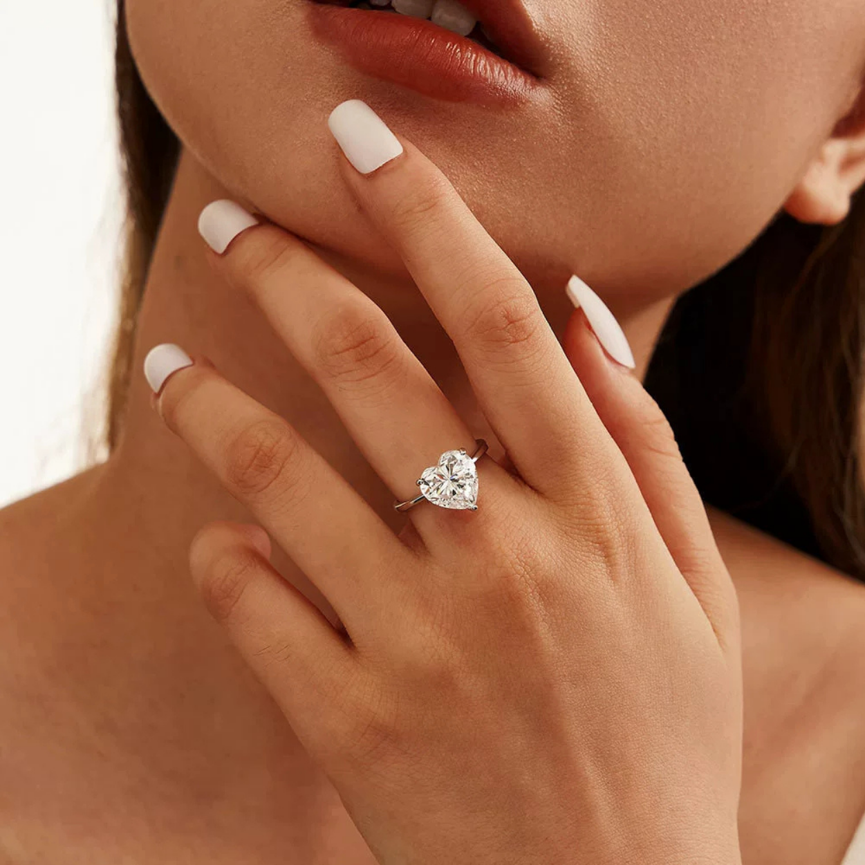 Radiant Love Silver Ring