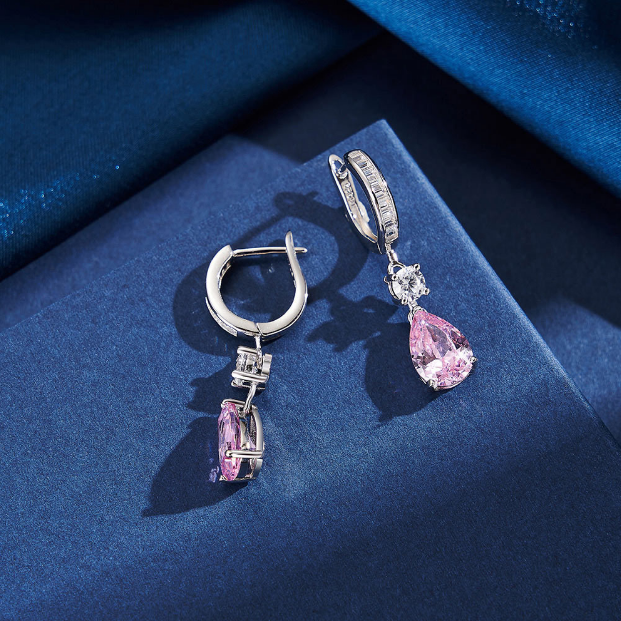 Ice Blossom Silver Earring