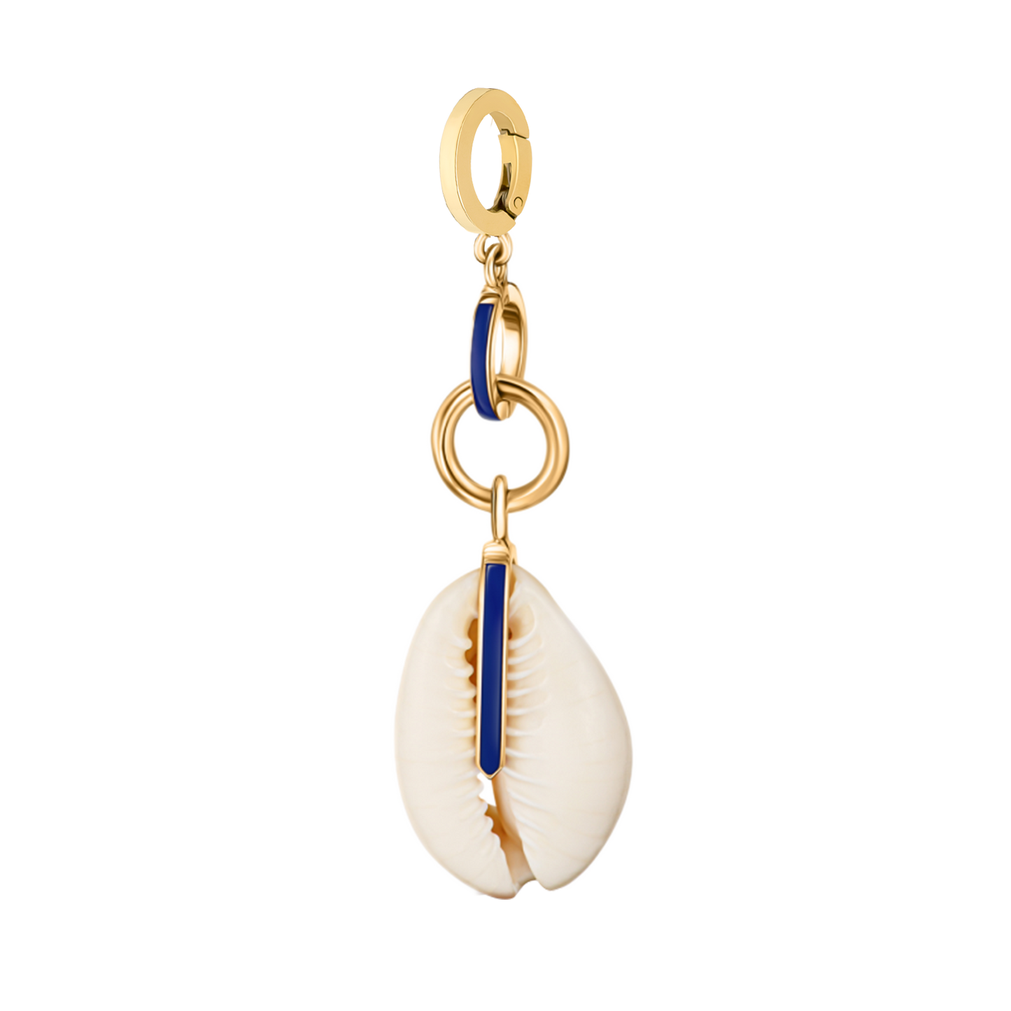 Blue Shell Manijewel Charm