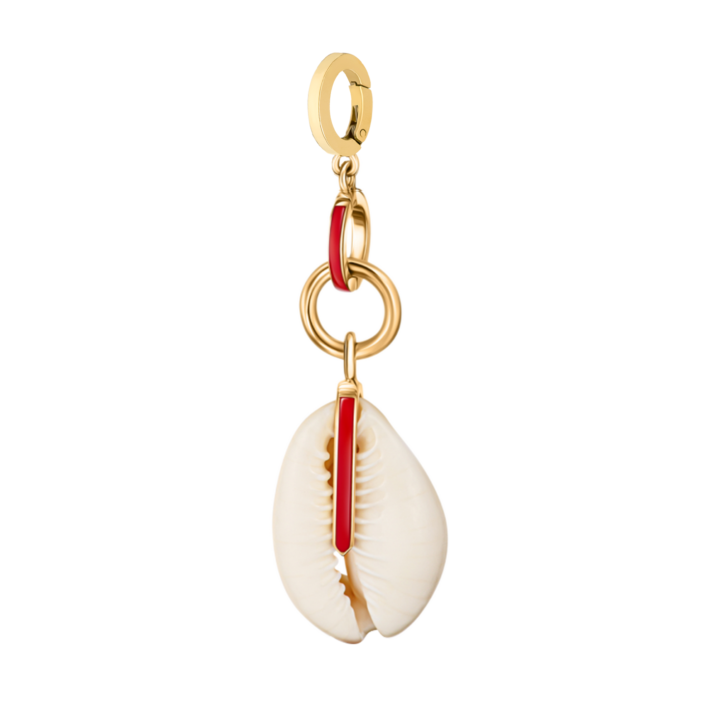 Red Shell Manijewel Charm