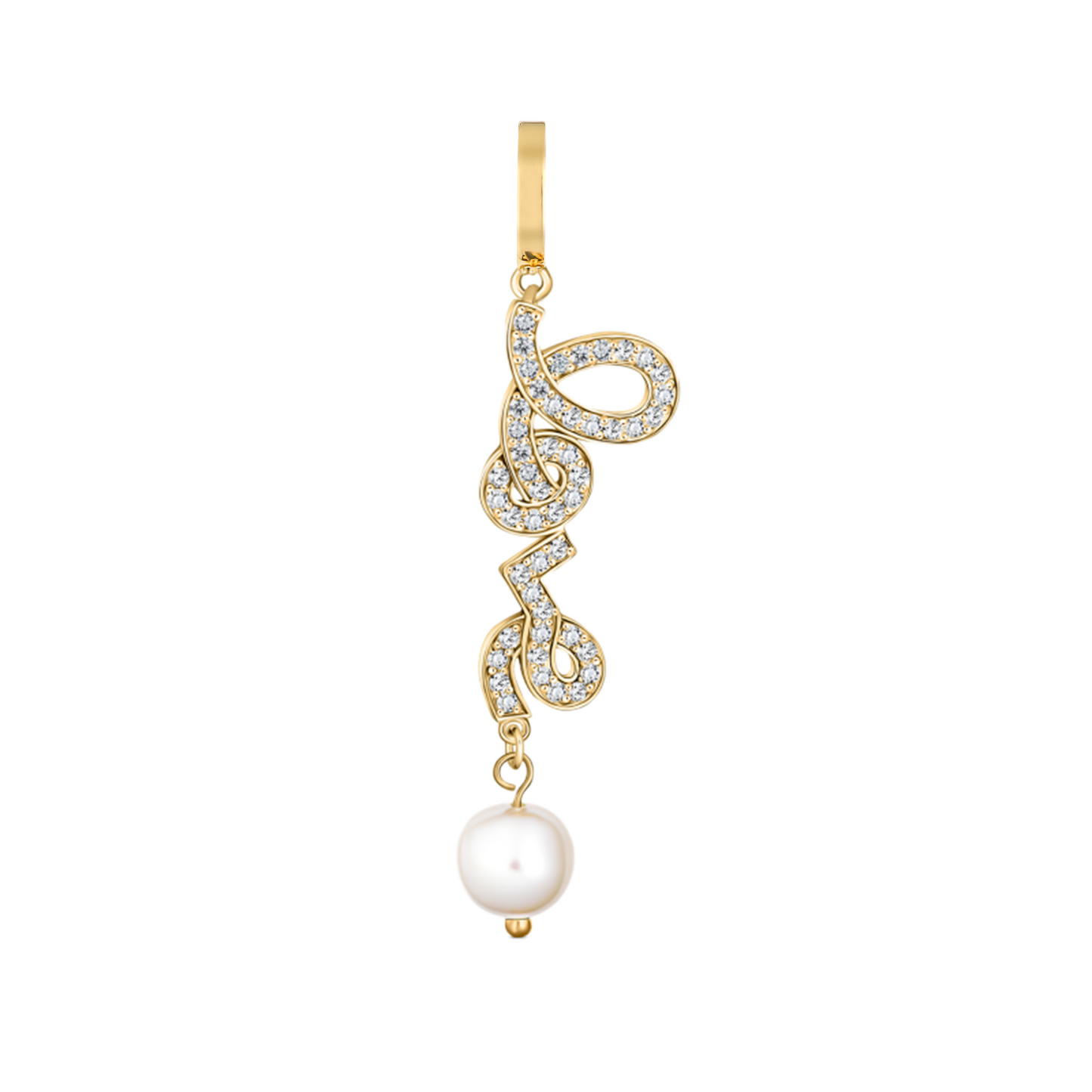 Love Manijewel Charm In Yellow Gold