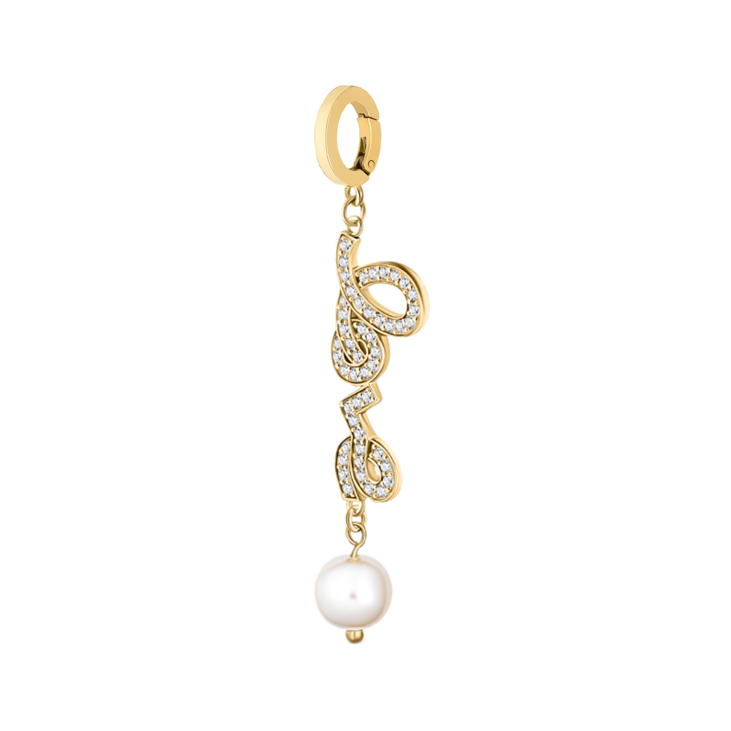 Love Manijewel Charm In Yellow Gold