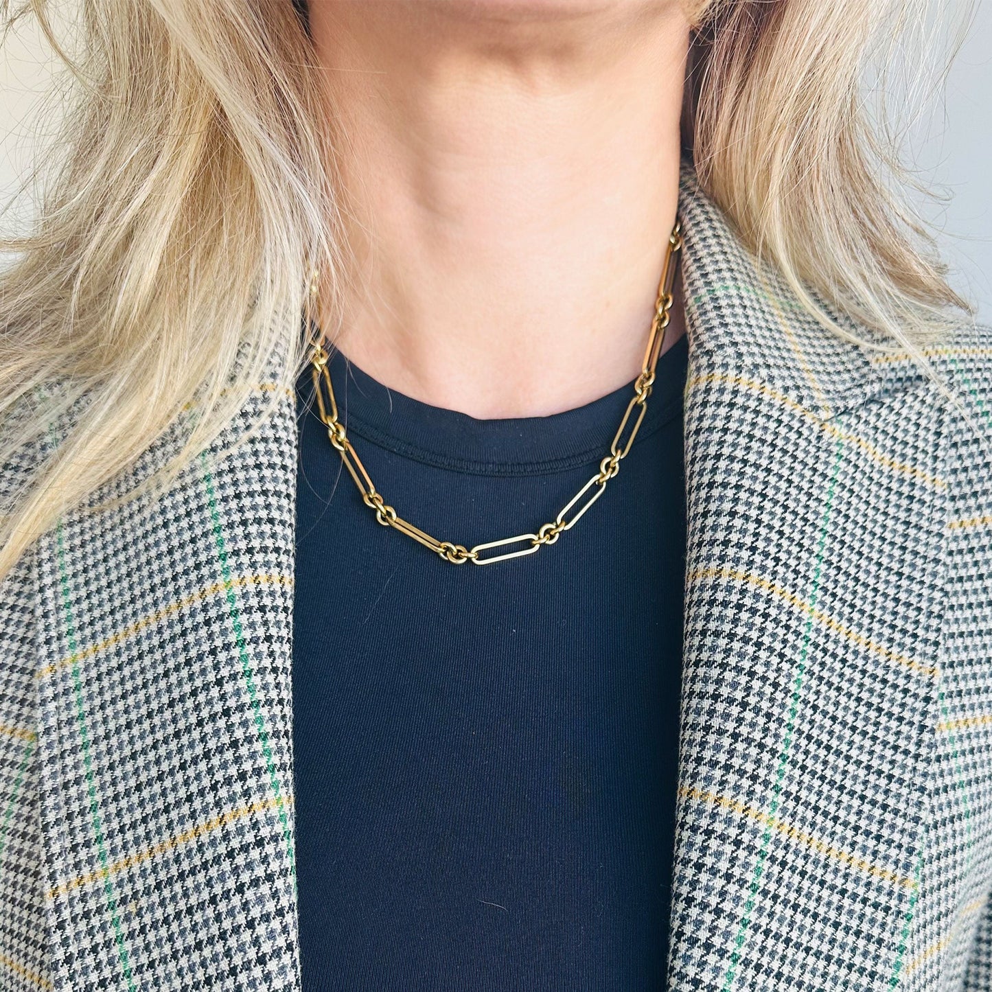 Paperclip Chain Necklace