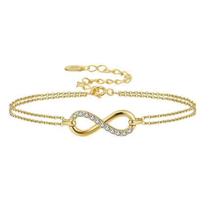 Elegance Knot Silver Bracelet