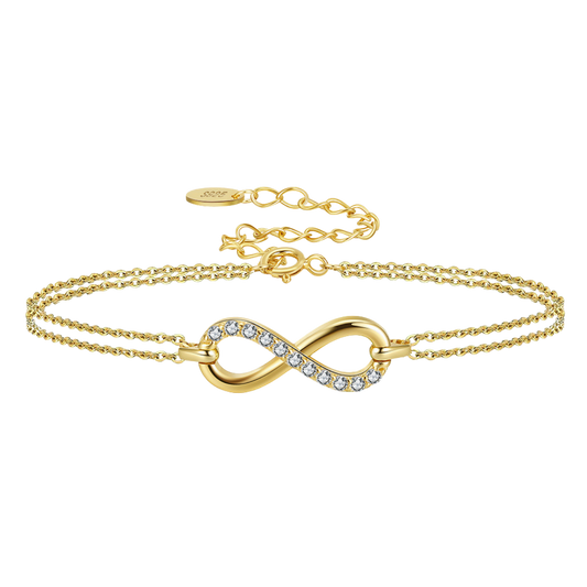 Elegance Knot Silver Bracelet