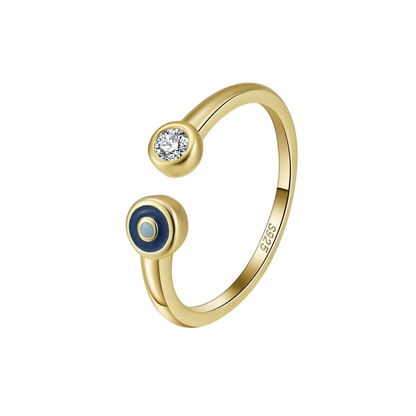 Golden Edge Silver 14K Gold Plating Ring