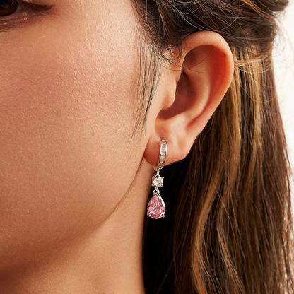 Ice Blossom Silver Earring