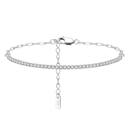 Aurora 14K Gold-Plated Silver Tennis Bracelet