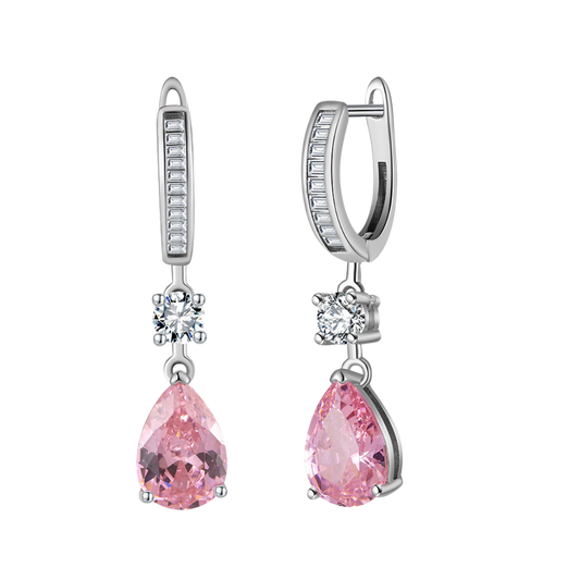 Ice Blossom Silver Earring
