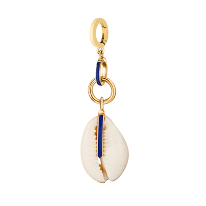 Blue Shell Manijewel Charm
