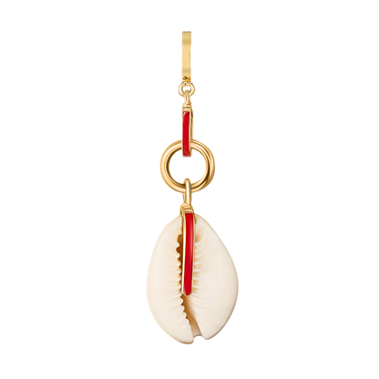 Red Shell Manijewel Charm