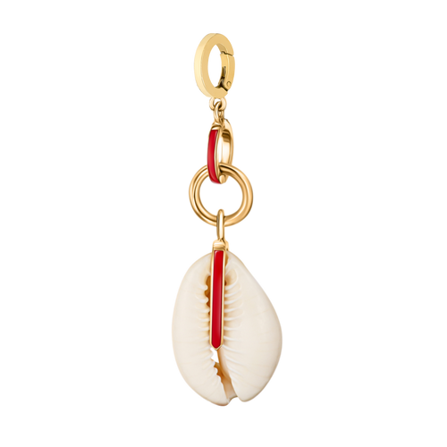 Red Shell Manijewel Charm