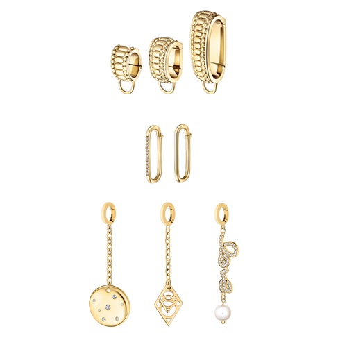 Golden Girl Love (Set of 8) In Yellow Gold