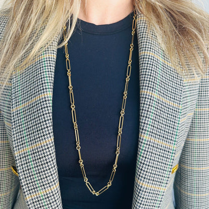 Paperclip Chain Necklace